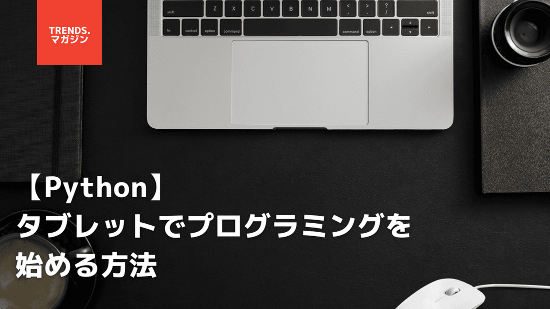 【Python】タブレットでプログラミングを始める方法