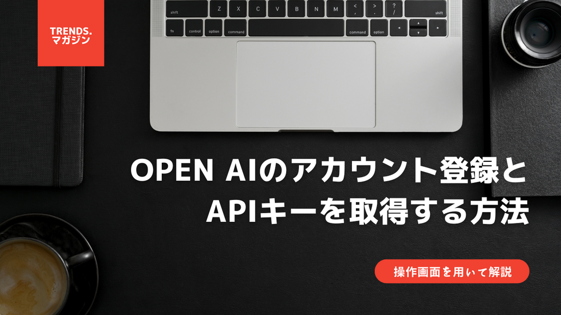 Open AIのアカウント登録とAPIキーを取得する方法。実際の操作画面を用いて解説。 - IT・プログラミング情報のコネクトメディア「trends.」