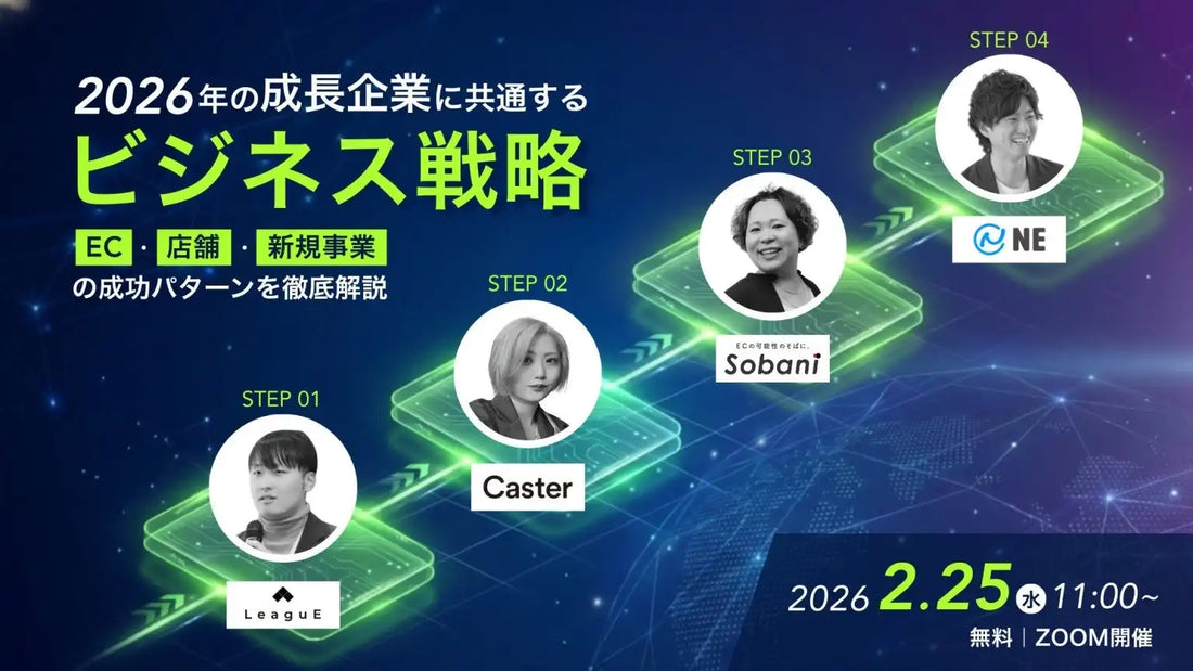 株式会社LeaguEなど4社が共催ウェビナー開催、2026年の成長企業戦略を徹底解説