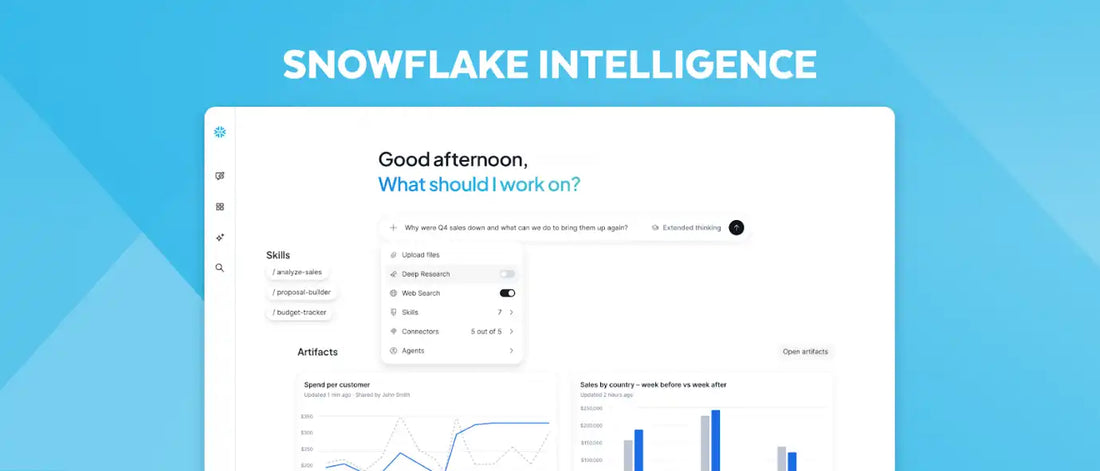 SnowflakeがSnowflake IntelligenceとCortex Codeを大幅拡充、エージェンティックAIの制御基盤が強化
