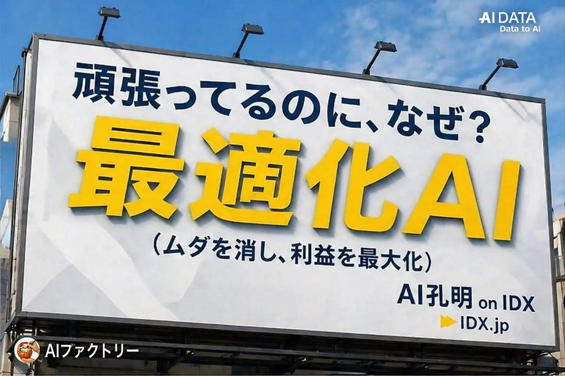 AIデータ株式会社がAI RetailBooster on IDXを提供開始、在庫構造の最適化で小売業の利益改善を支援