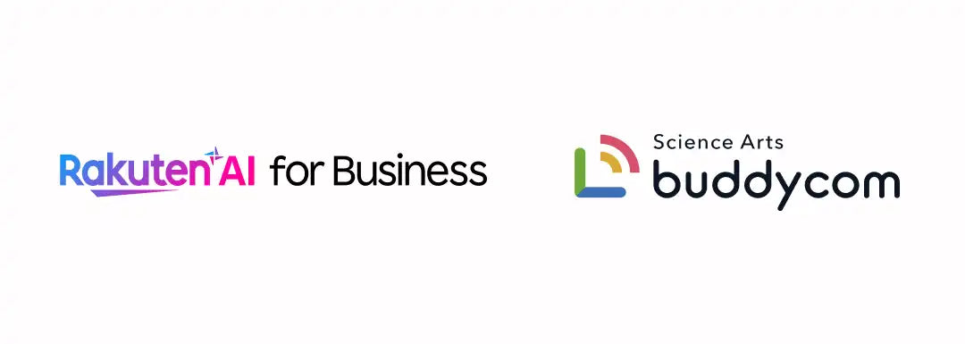 「Rakuten AI for Business」と「Buddycom」が連携を開始、現場音声データ活用の効率化を推進