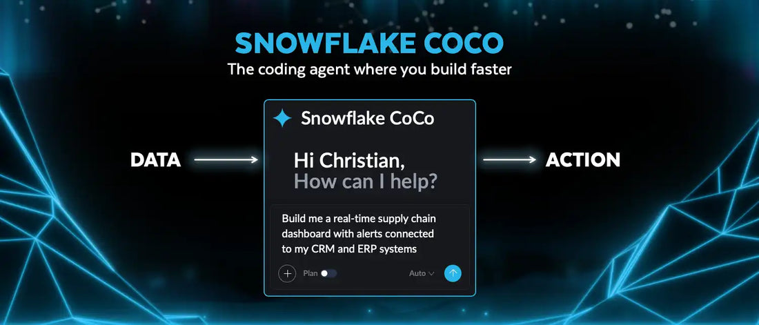 SnowflakeがSnowflake CoCoの新機能を発表、Datastreamとの連携でリアルタイムAI開発を加速