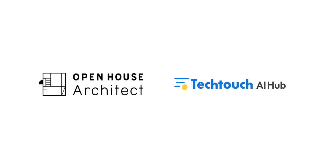 「Techtouch AI Hub」がオープンハウス・アーキテクトに導入、最短30分のAIあとのせ実装で業務を効率化