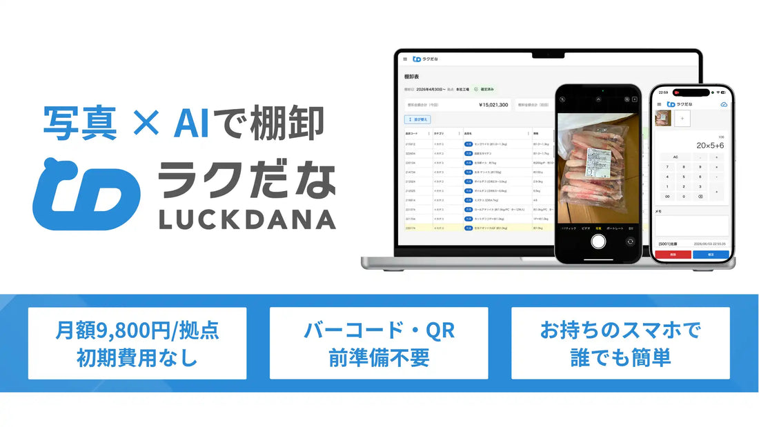 株式会社ソトバコが棚卸特化型SaaS「ラクだな」を正式リリース、写真×AIで工数を約67%削減