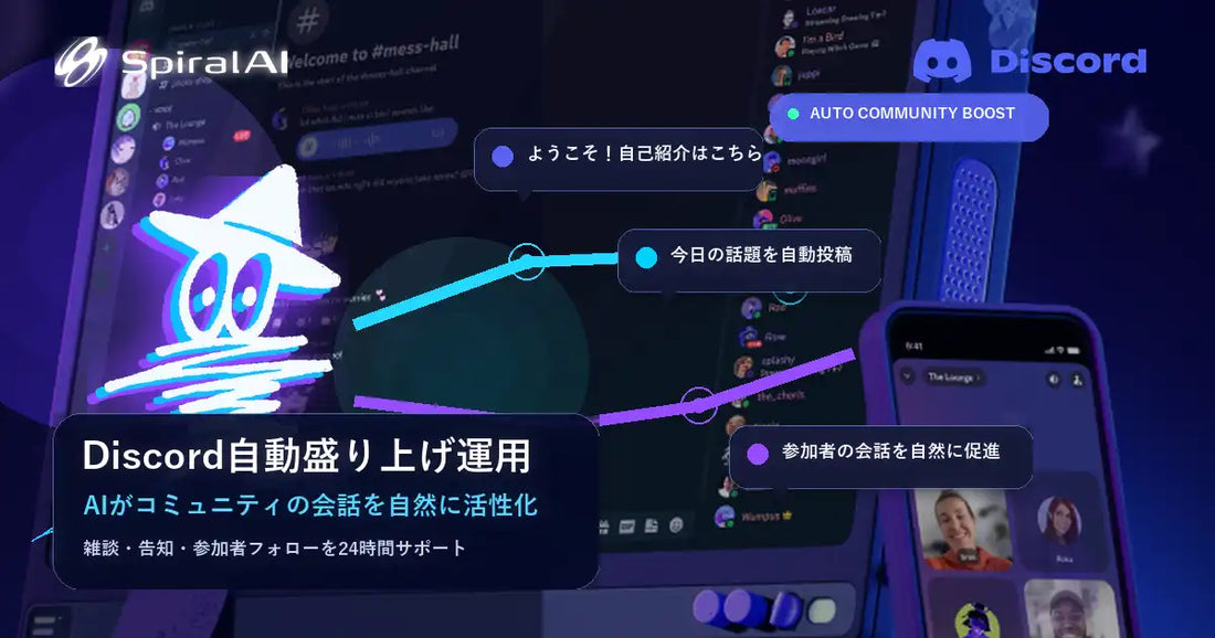 キャラクター特化型SNS運用代行がDiscordコミュニティ盛り上げ役メニューを提供開始、24時間365日対応へ