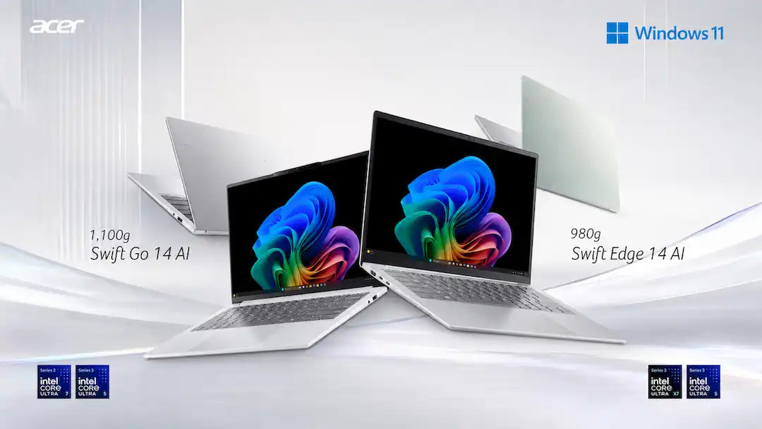 日本エイサーが「Swift Edge 14 AI」など4機種発表、全機種32GBメモリーと2.8K OLED搭載