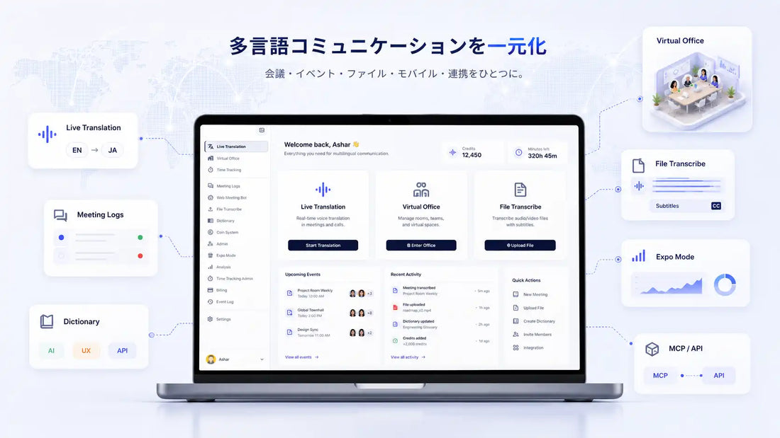 VoicePing株式会社がVoicePing 3.0を提供開始、多言語コミュニケーション基盤として刷新