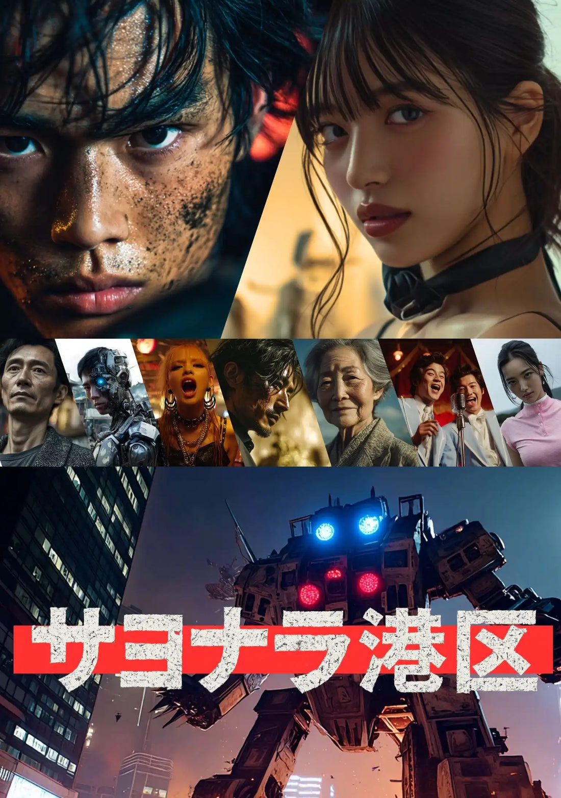 DMMが生成AI映像作品「サヨナラ港区」をDMMショートで9月23日から独占配信、全23話のSFコメディ