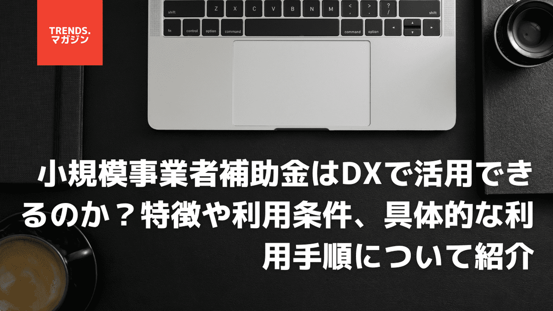 小規模事業者補助金はDXで活用できるのか?特徴や利用条件、具体的な利用手順について紹介