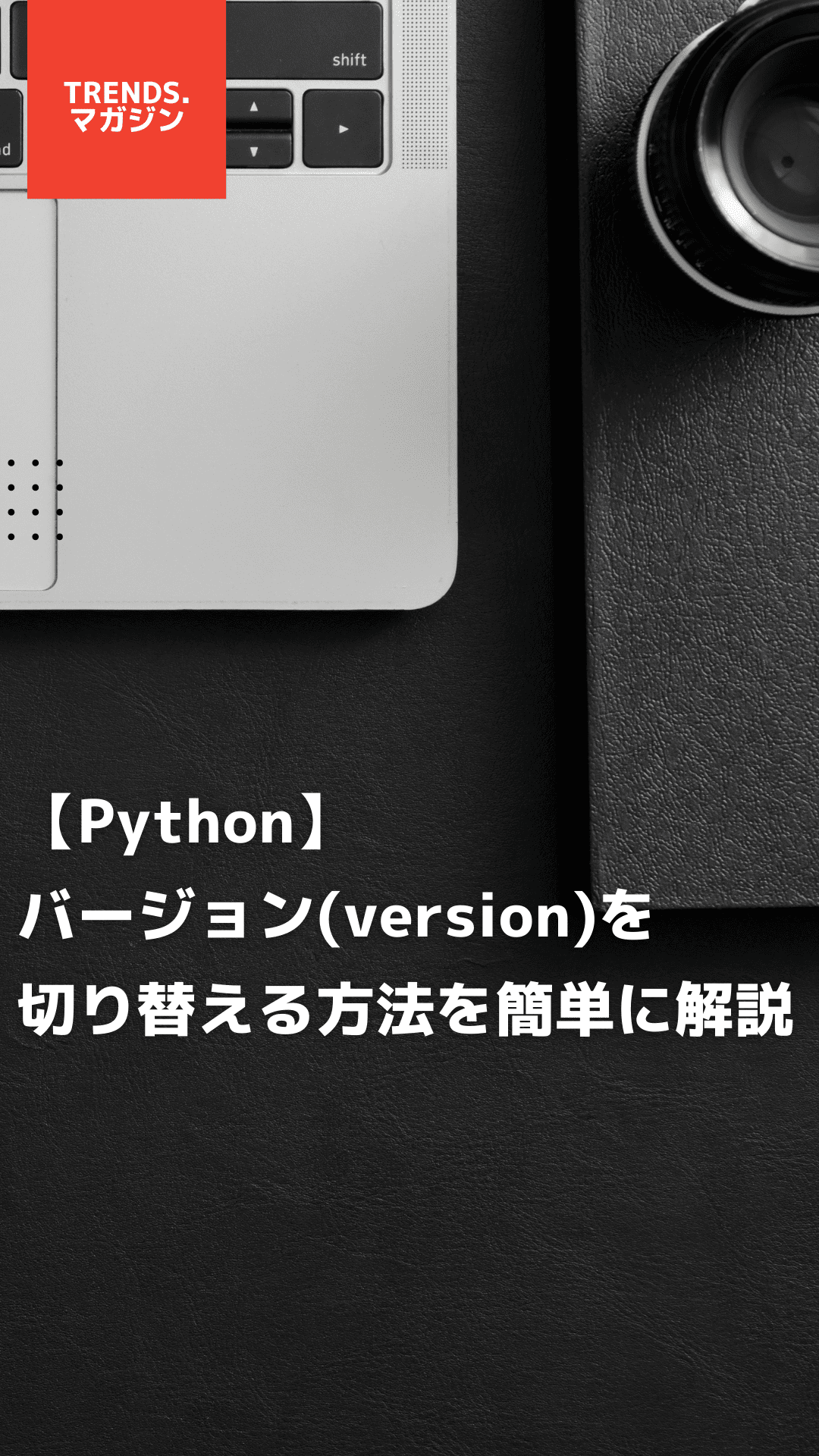 【Python】バージョン(version)を切り替える方法を簡単に解説