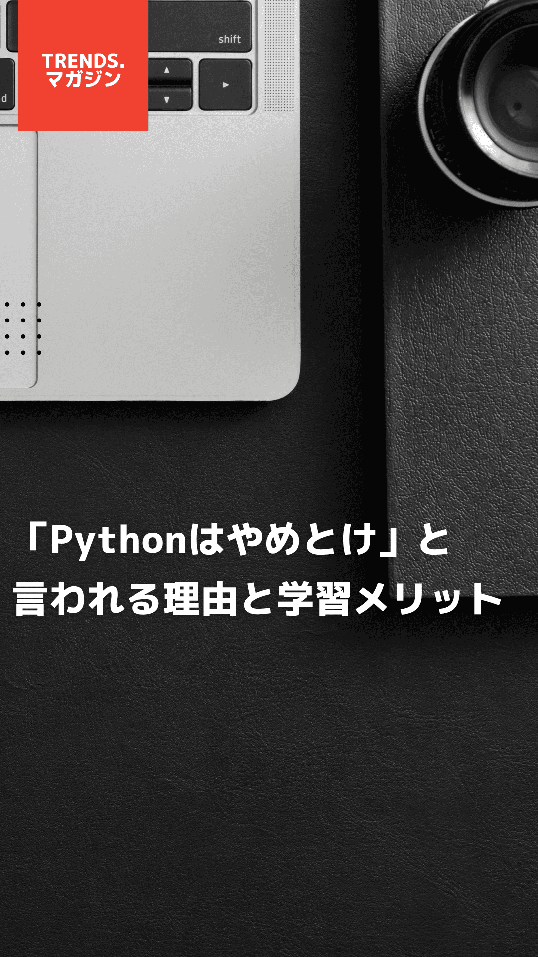 「Pythonはやめとけ」と言われる理由